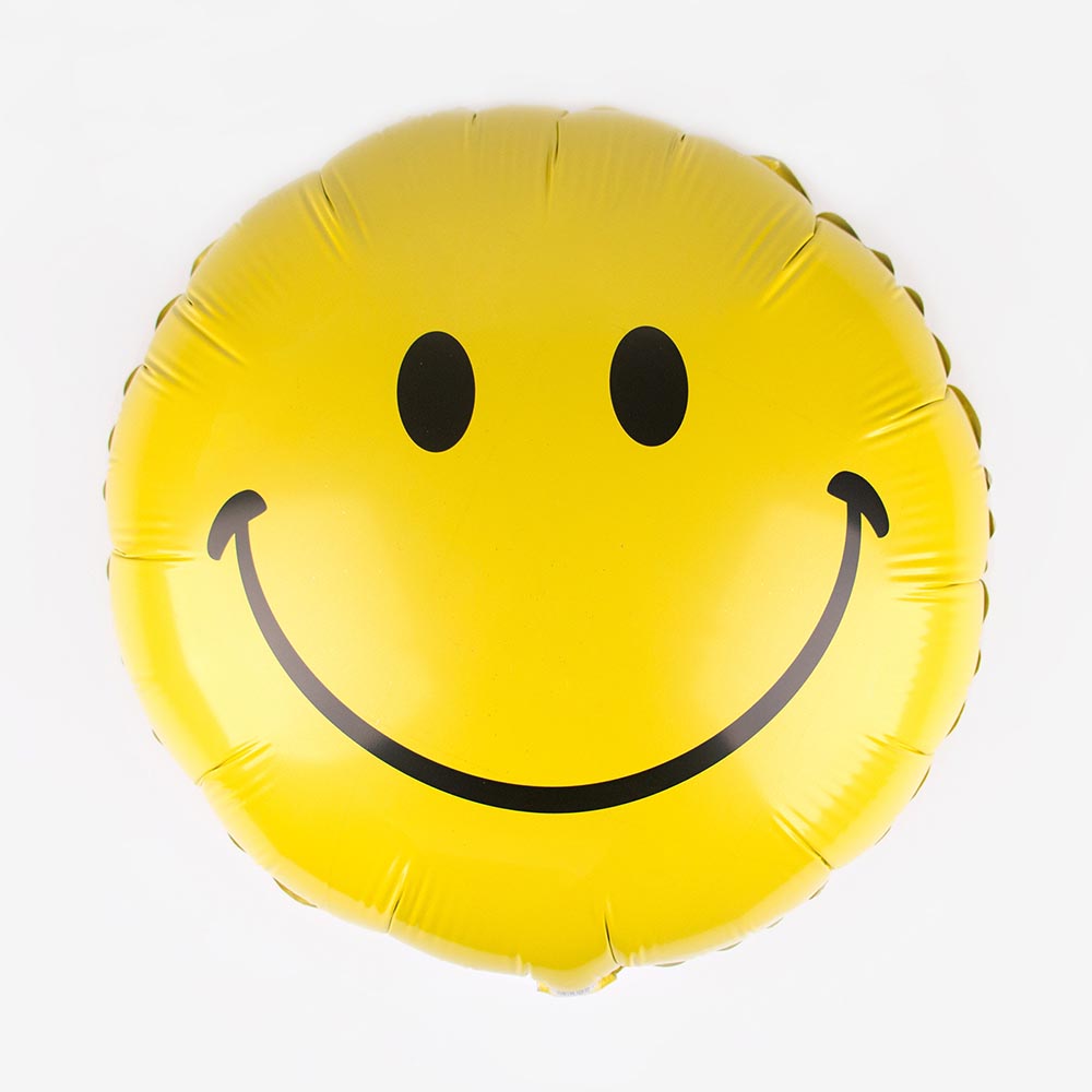 Ballon Aluminium Mylar Smiley My Little Day