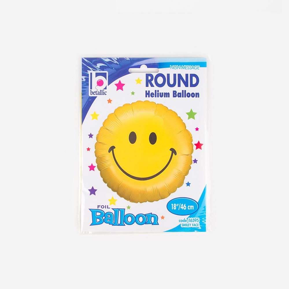 Ballon Aluminium Mylar Smiley My Little Day