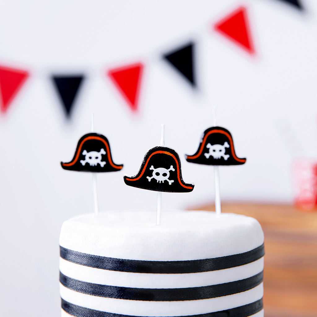 Bougies D Anniversaire Chapeau De Pirate Pour Deco Anniversaire Garcon My Little Day