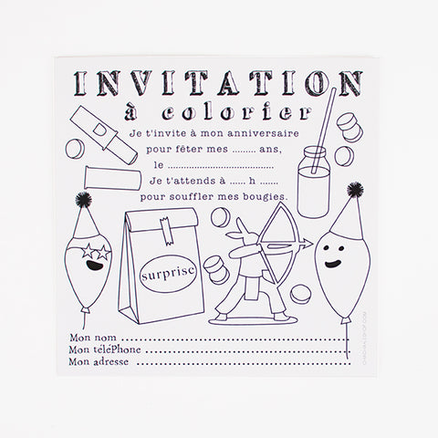 Invitation Anniversaire La Plus Jolie Selection De Cartes Invitation