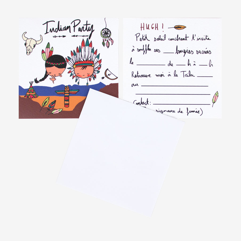 Invitation Enfants Anniversaire Invitation Cartes Indiens 8 St Enfants Fete Cow Boy Fetes Occasions Speciales Maison