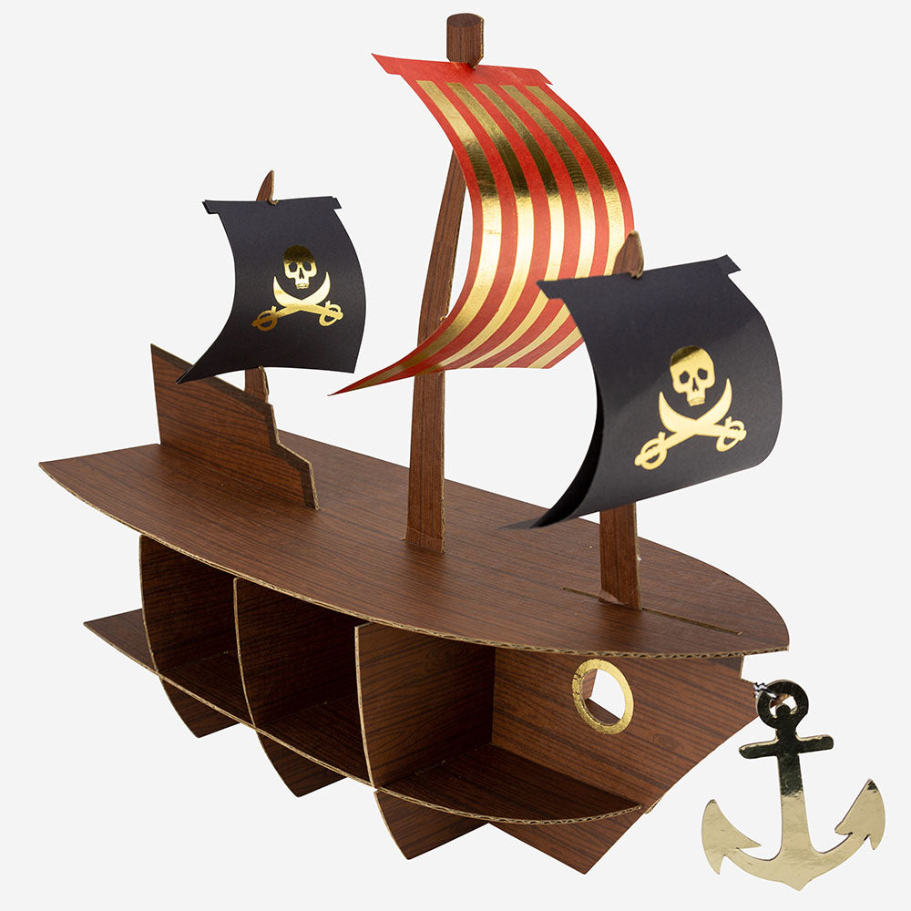 Centre De Table Bateau Pirate Pour Deco Table Anniversaire Enfant My Little Day