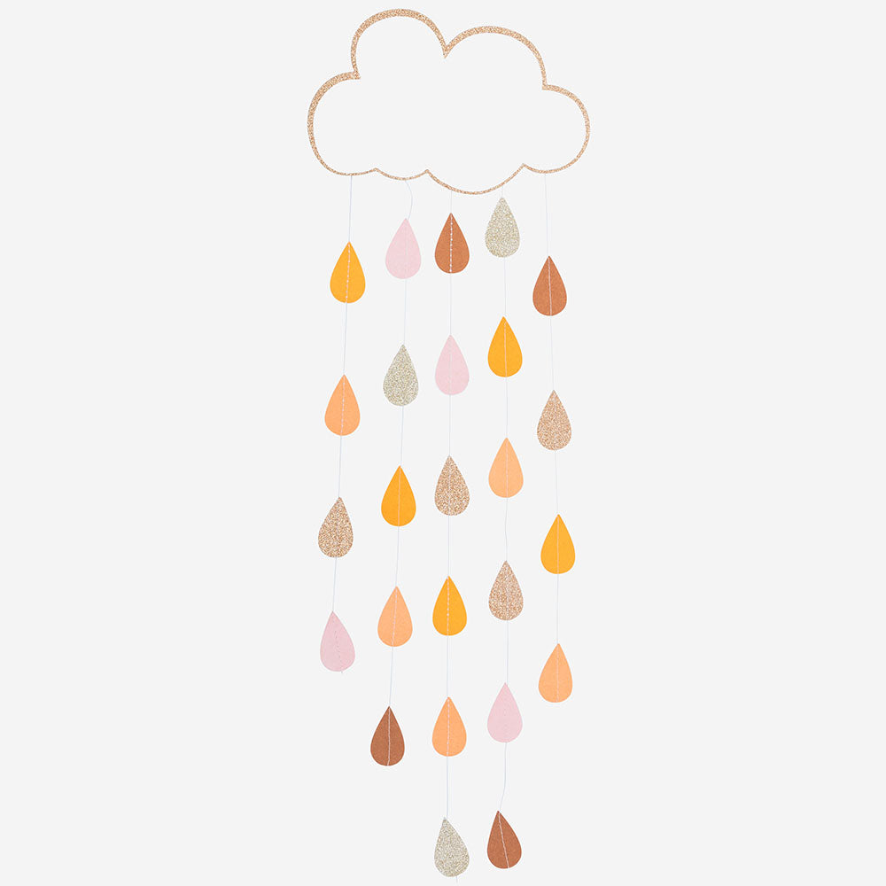 Suspension Nuage Couleurs D Automne Pour Decoration De Chambre Enfant My Little Day