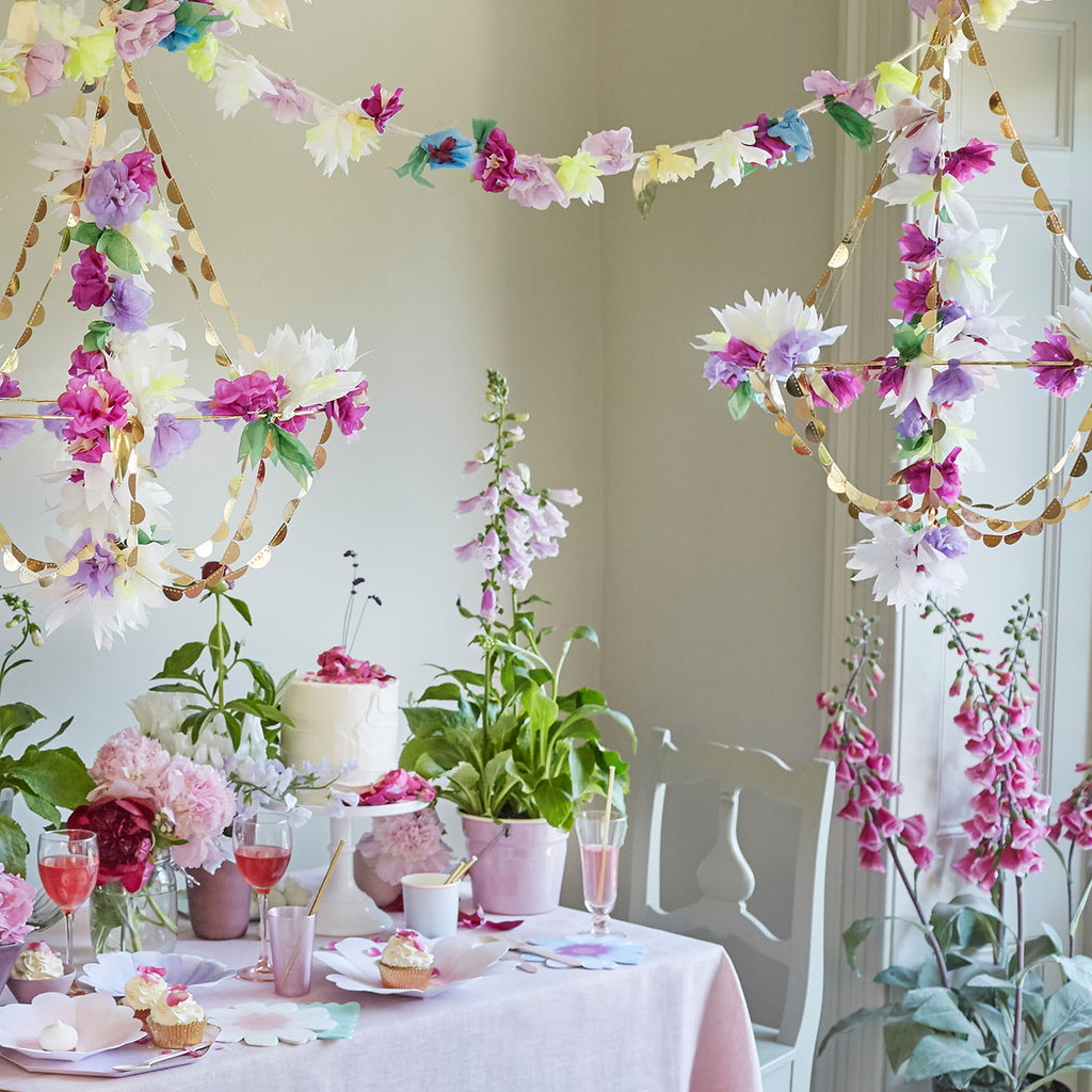 Table 8 Assiettes Creuses Fleurs De Printemps My Little Day