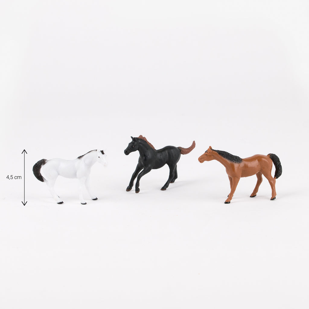 small horse figurines plastic