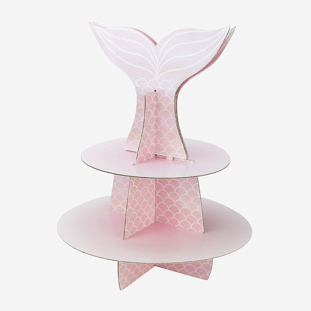 Presentoire A Gateau De Sirene Pour Deco Table Anniversaire Sirene My Little Day