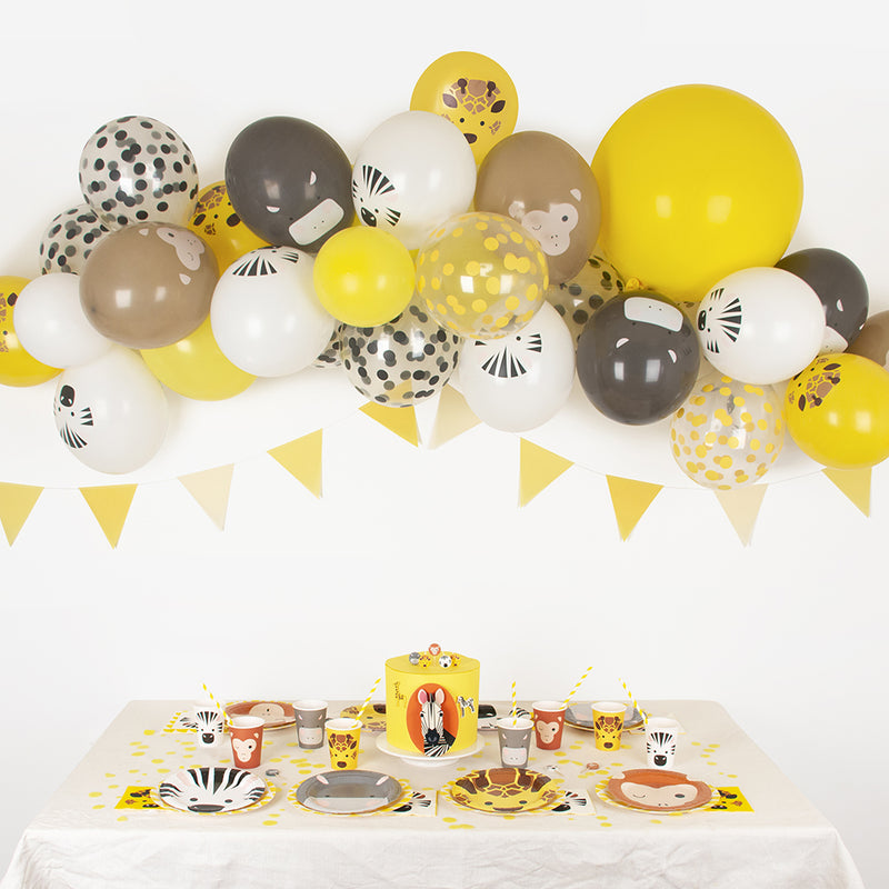 Party Decoration Children S Birthday Party Balloons And Candles