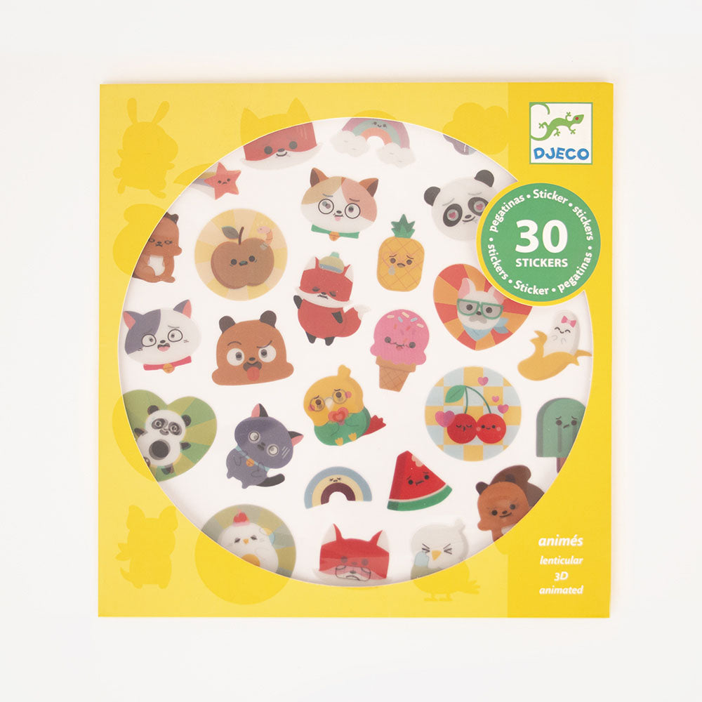 Cadeau Anniversaire Enfant 30 Stickers Emoji 3d