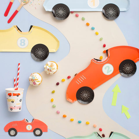 La Selection Decoration Anniversaire Enfant Theme Voiture Et Mecanique My Little Day