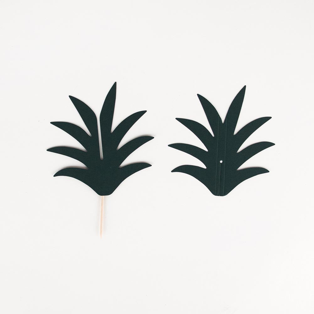 Table 6 Toppers Feuilles D Ananas Anniversaire Enfant My Little Day