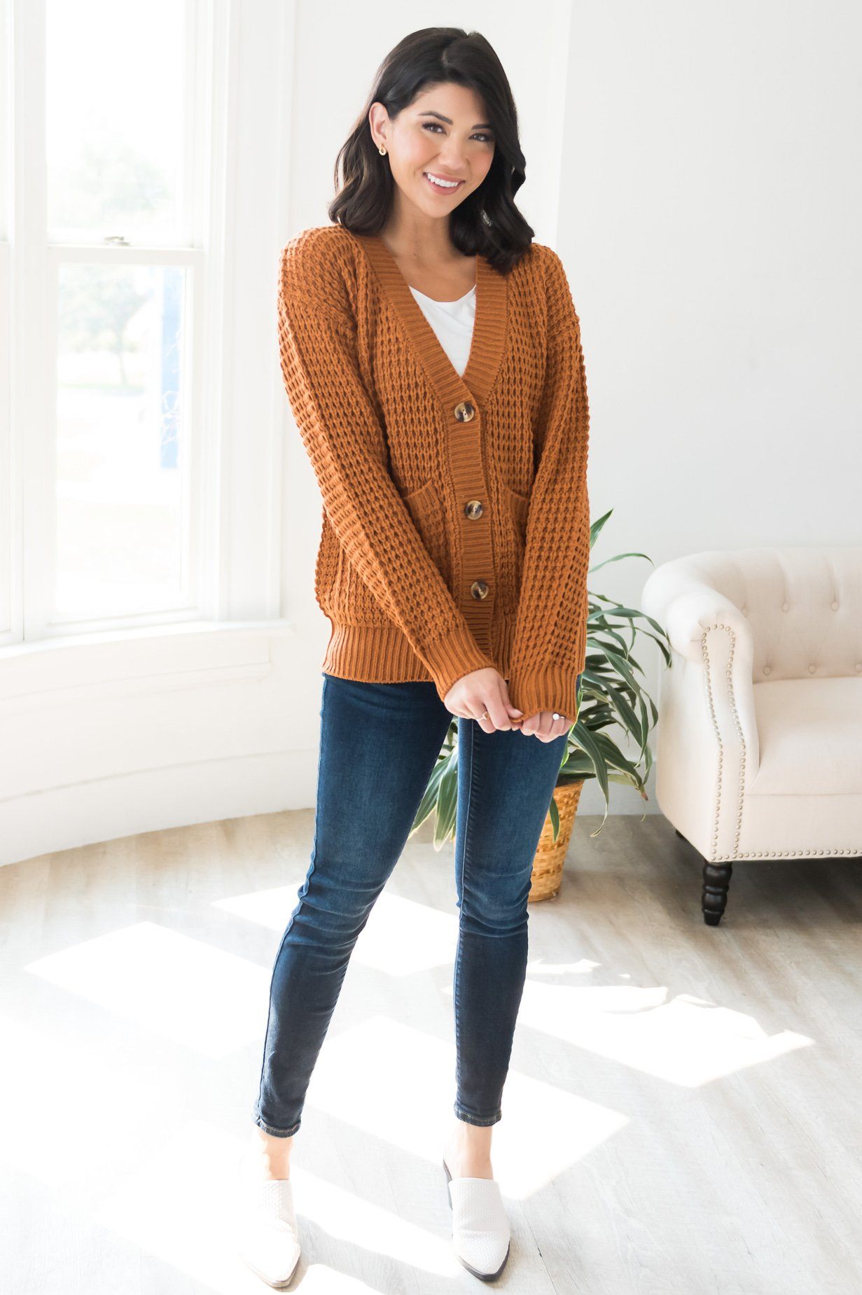 Autumn is Calling Button Up Cardigan