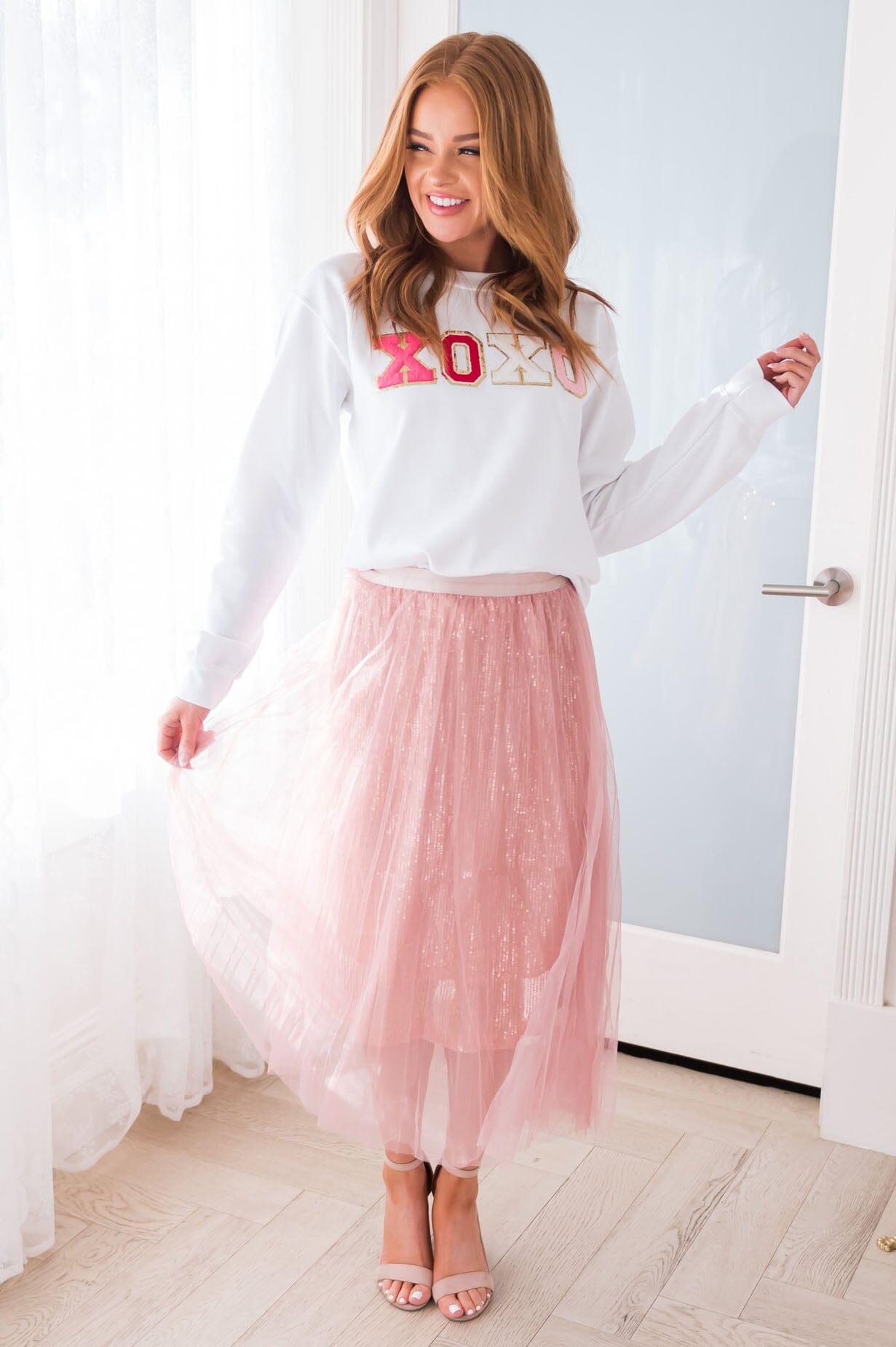 Bold & Beautiful Modest Tulle Skirt