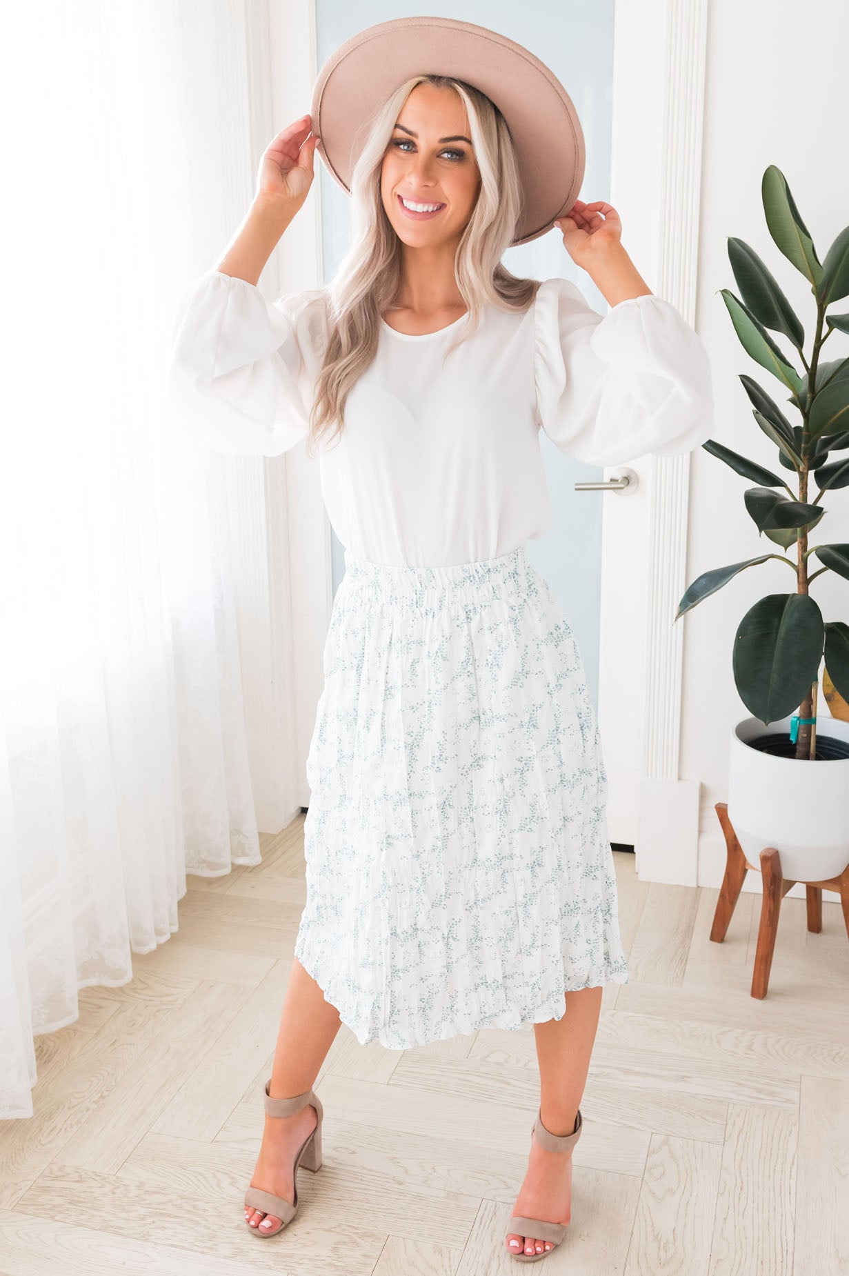 Always On Time Modest Skirt