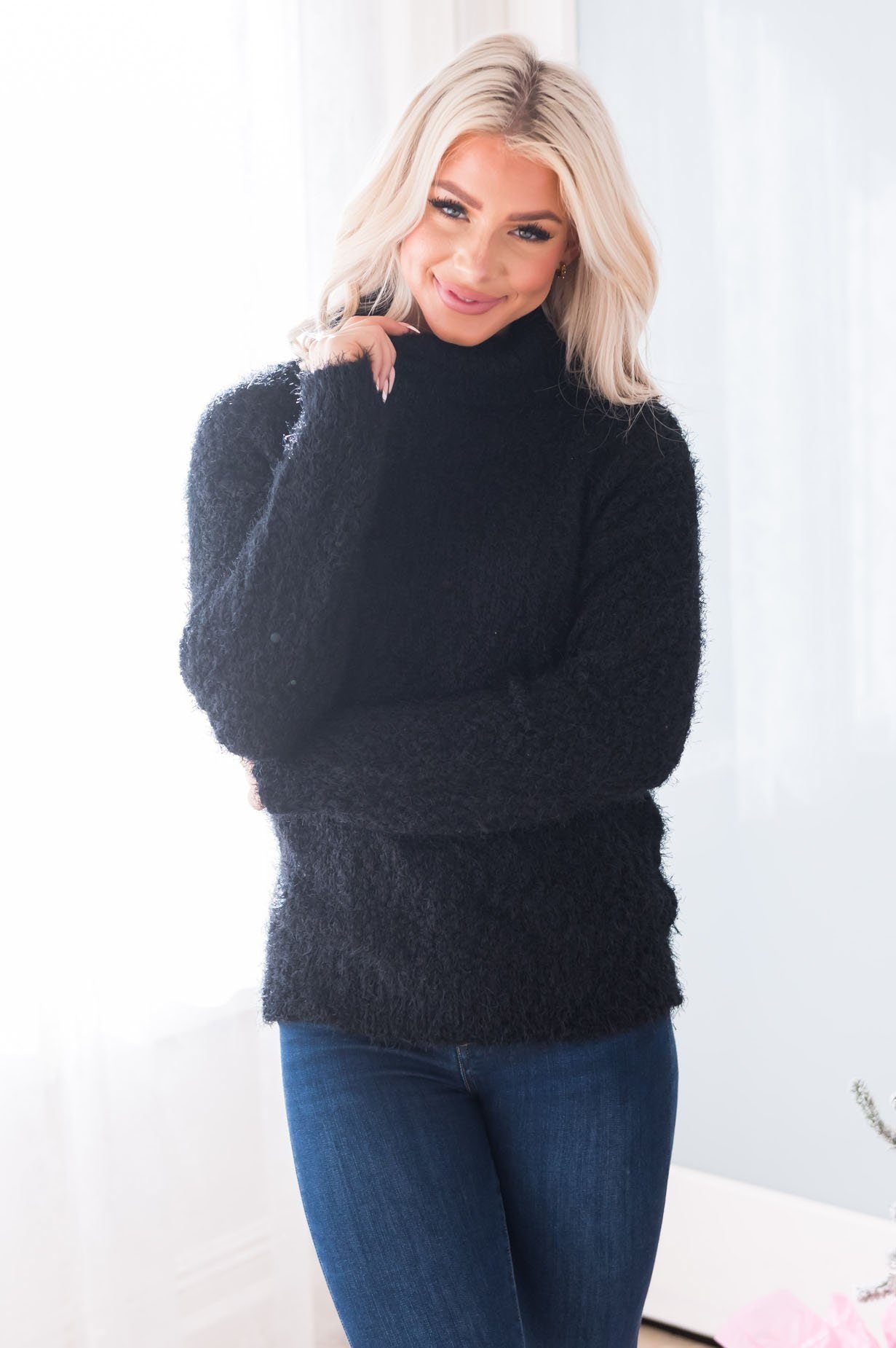 Always Cheerful Modest Sweater