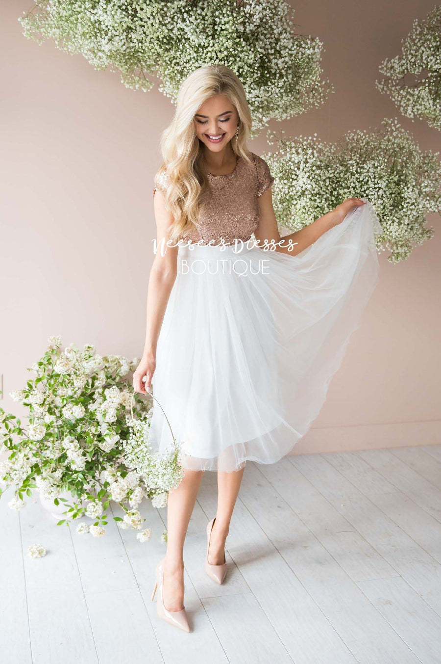 affordable modest bridesmaid dresses