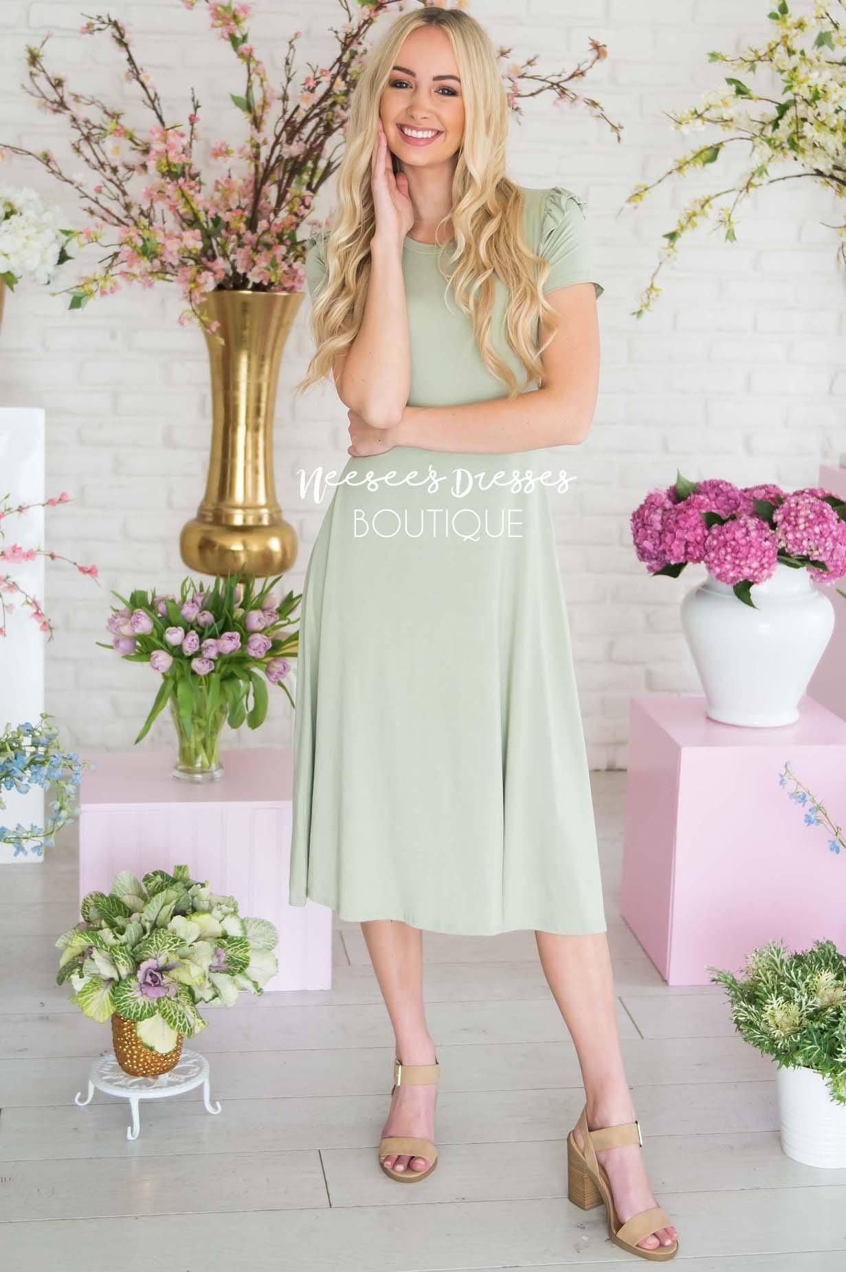 Sage Mommy and Me Modest Dress | Best and Affordable Modest Boutique ...