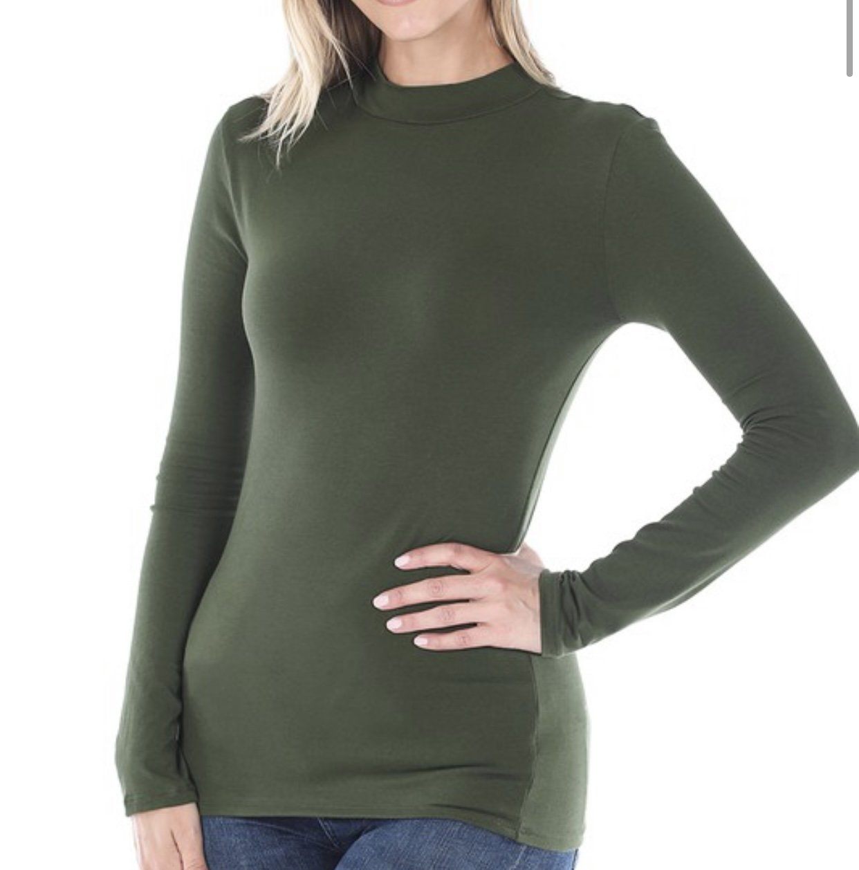 Best Wishes Modest High Neck Top