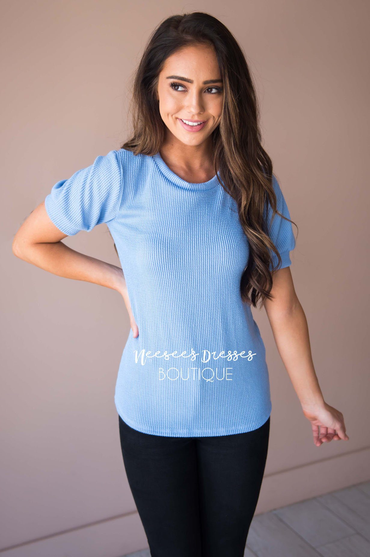 Clear Your Schedule Puff Sleeve Top