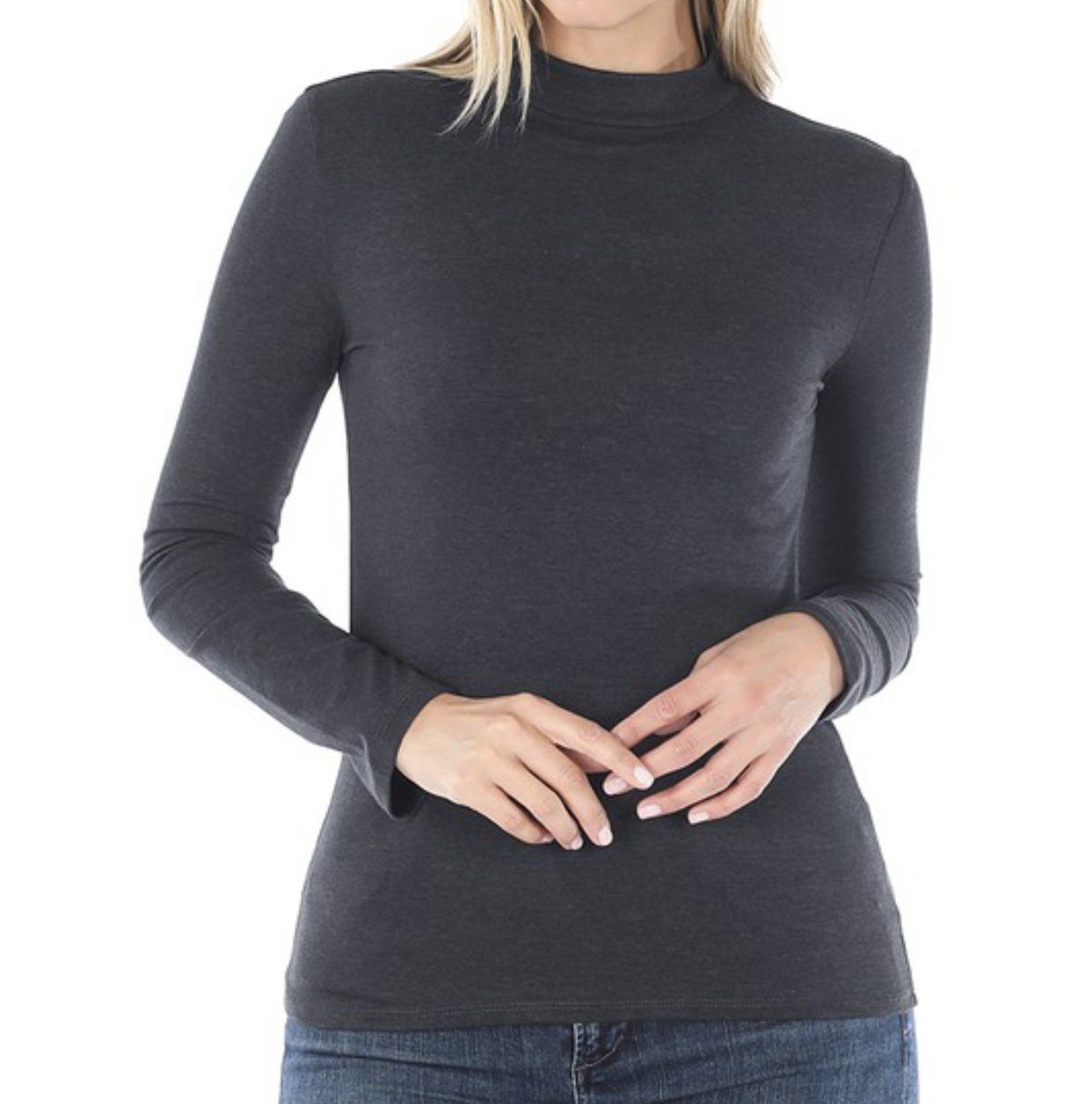 Best Wishes Modest High Neck Top