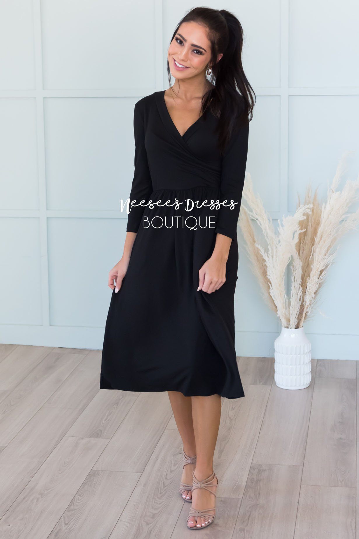 mid length fall dresses