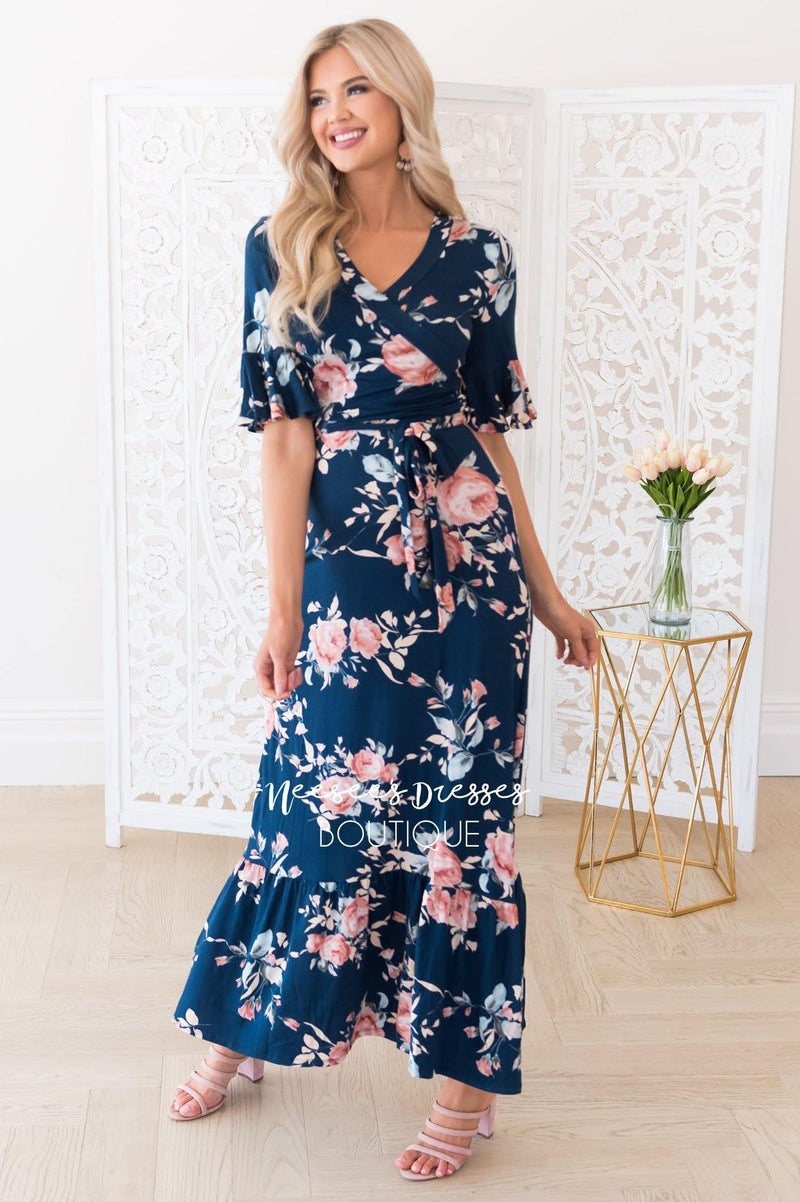 The Darbi Modest Maxi Dress - NeeSee's Dresses