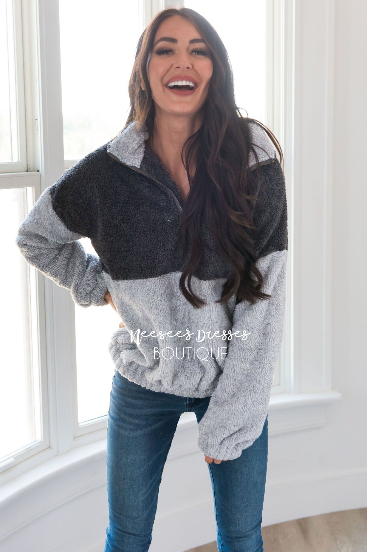 Chilly Days Modest Pullover