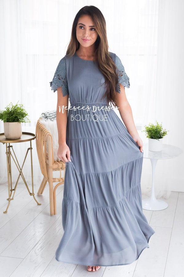 Grey Modest Dress | Best and Affordable Modest Boutique | Cute Modest ...