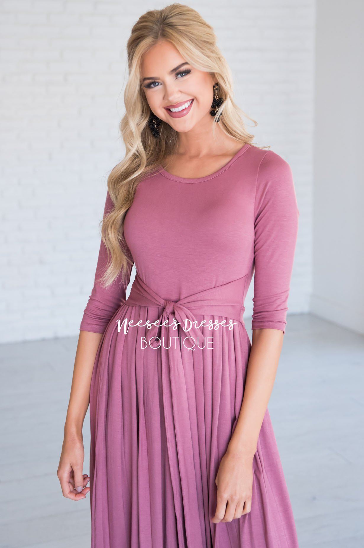 Mauve Pleated Modest Dress Best And Affordable Modest Boutique Cute Modest Dresses And 3514