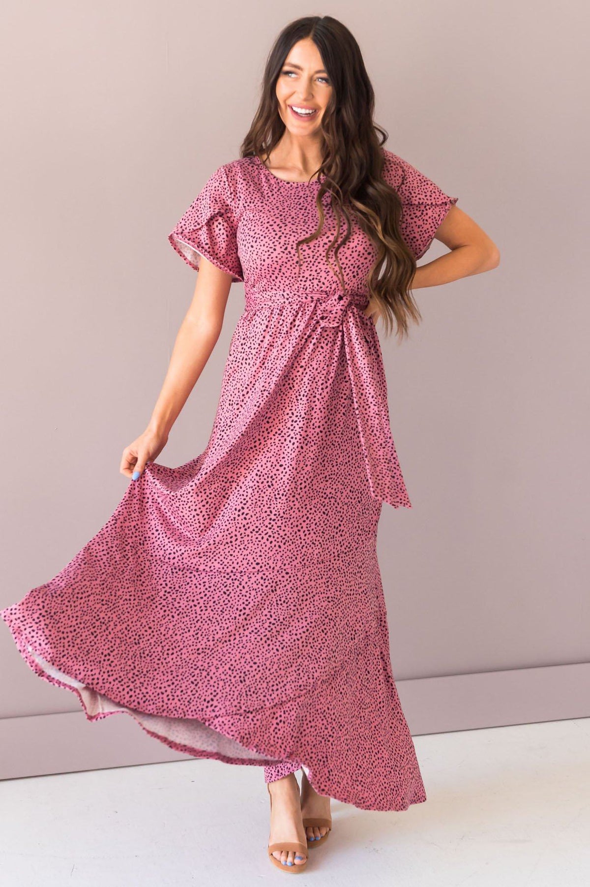 The Joanie Modest Maxi Dress - NeeSee's Dresses