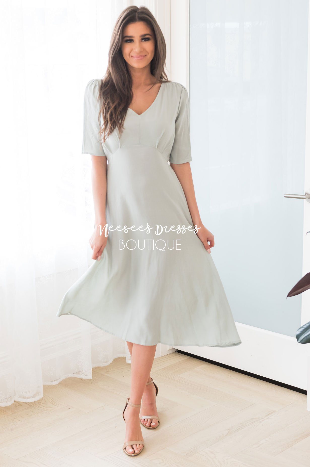 Classy Mid Length Dresses Sale, 54% OFF ...