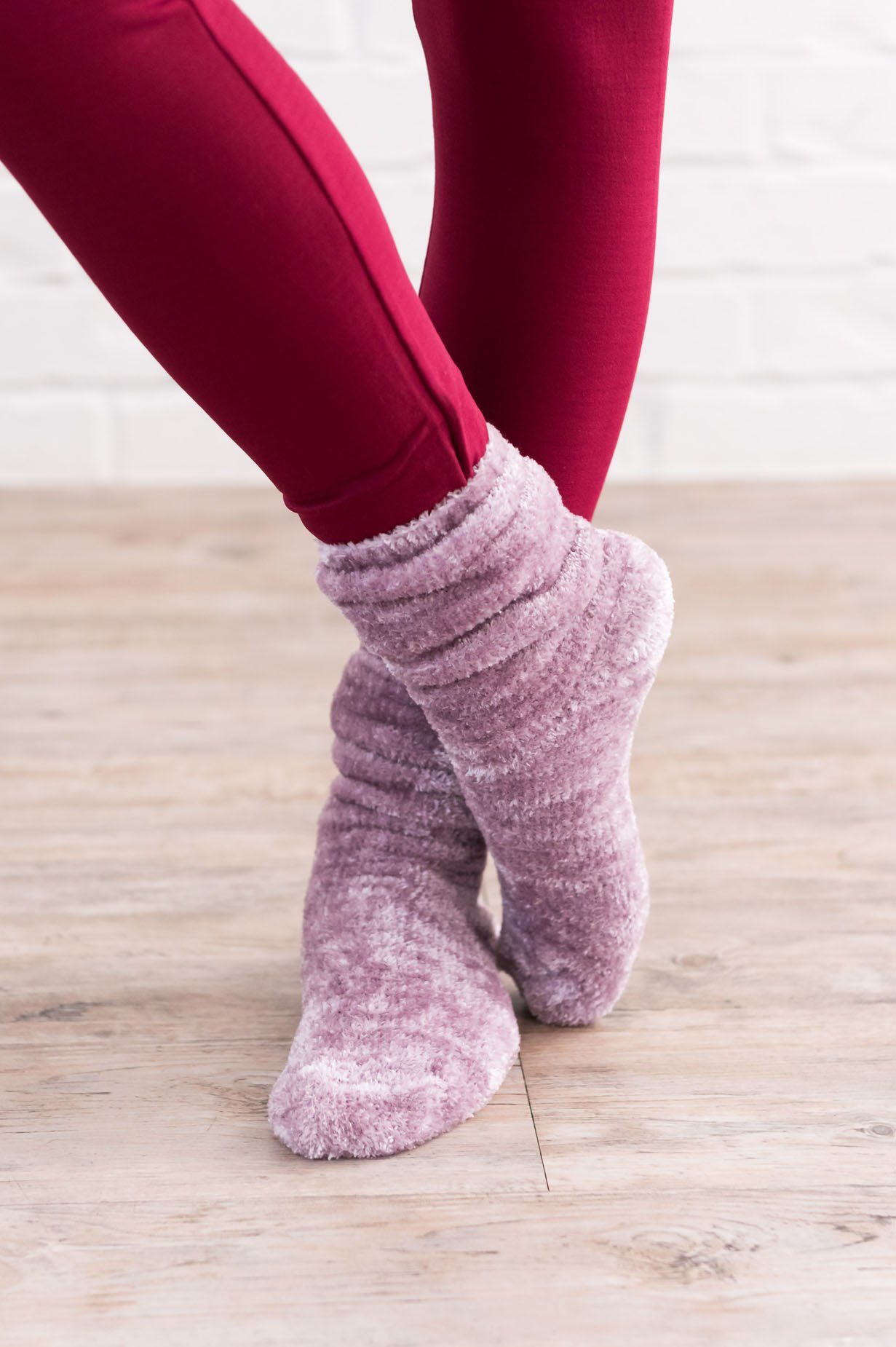 Cozy Chenille Socks