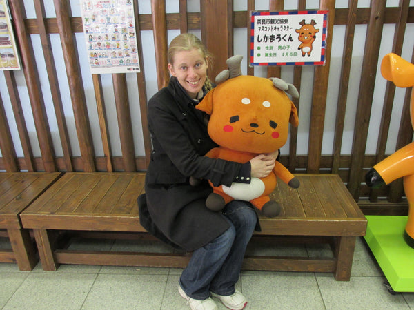  Meeting Shika Maru-kun, the Mascot of Nara
