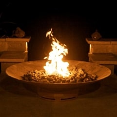 Asia 48" Fire Pit by Fire Pit Art with Fire