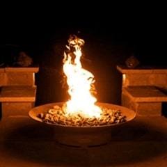 Asia 36" Fire Pit by Fire Pit Art with Fire