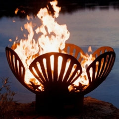 Barefoot Beach 42" Fire Pit by Fire Pit Art with Fire