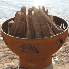 Beachcomber 36" Fire Pit by Fire Pit Art