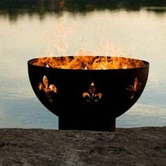 Fire Surfer Stainless Steel Fire Pit by Fire Pit Art with Fire