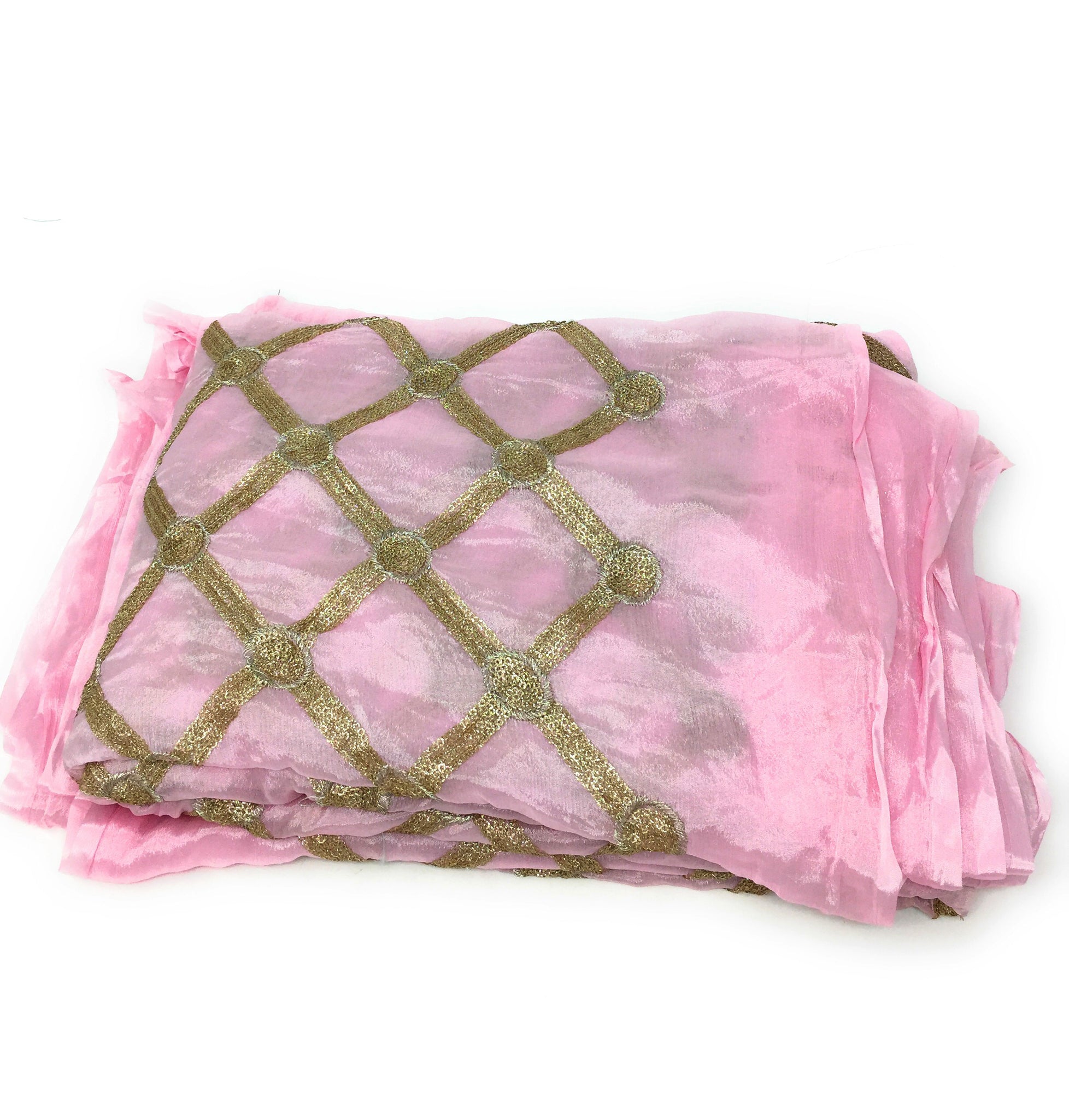 pink chiffon material