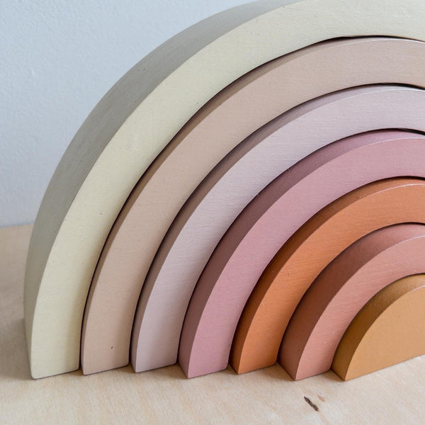 7 piece rainbow blush dunes