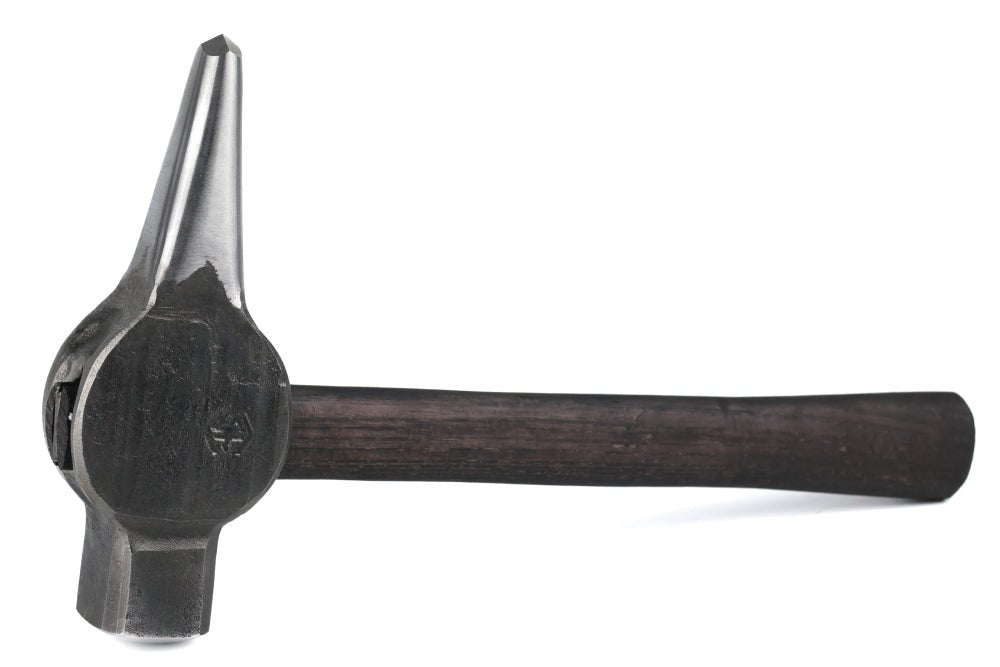 Double headed round hammer with round flat faces - Blacksmith′s flat sledge  hammer