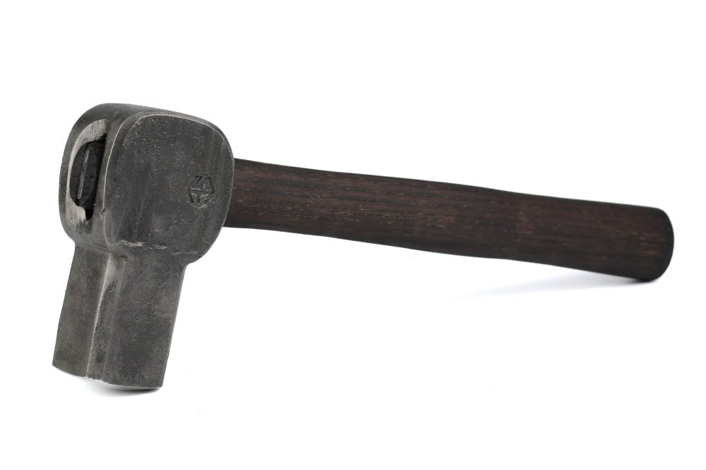 Double headed round hammer with round flat faces - Blacksmith′s flat sledge  hammer