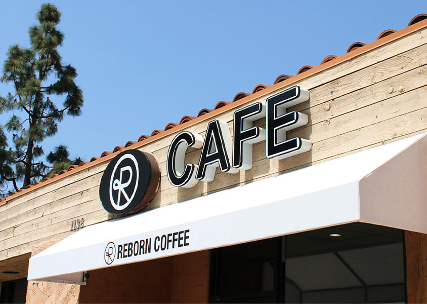 Reborn Coffee - Our Riverside kiosk's soft opening starts today