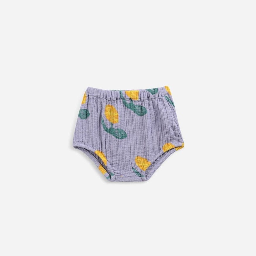 Bobo Choses Bloomers Baby Wallflowers All Over Woven Bloomer - Lavender