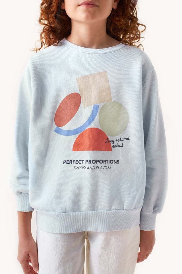 Perfect Proportions Sweatshirt - Pale Blue