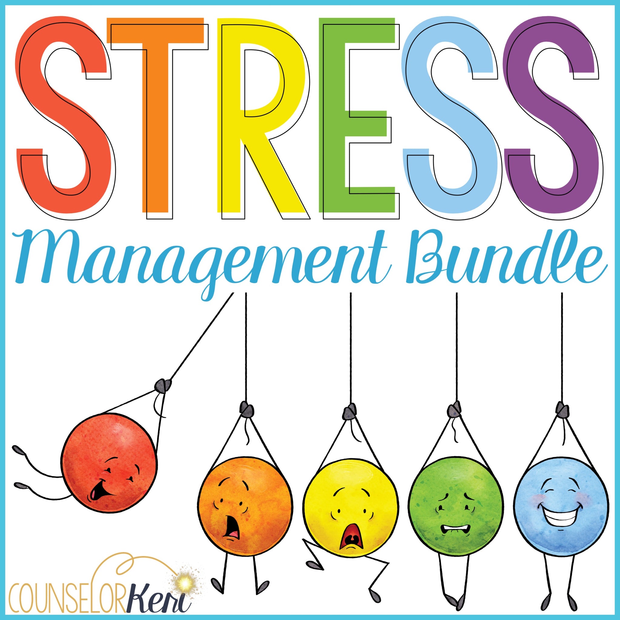 Stress Management Unit Stress Management Activities Lessons And Gam Counselor Keri 