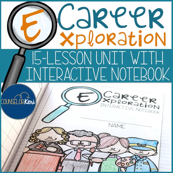 Career Exploration Unit with Interactive Notebook for Career Education ...