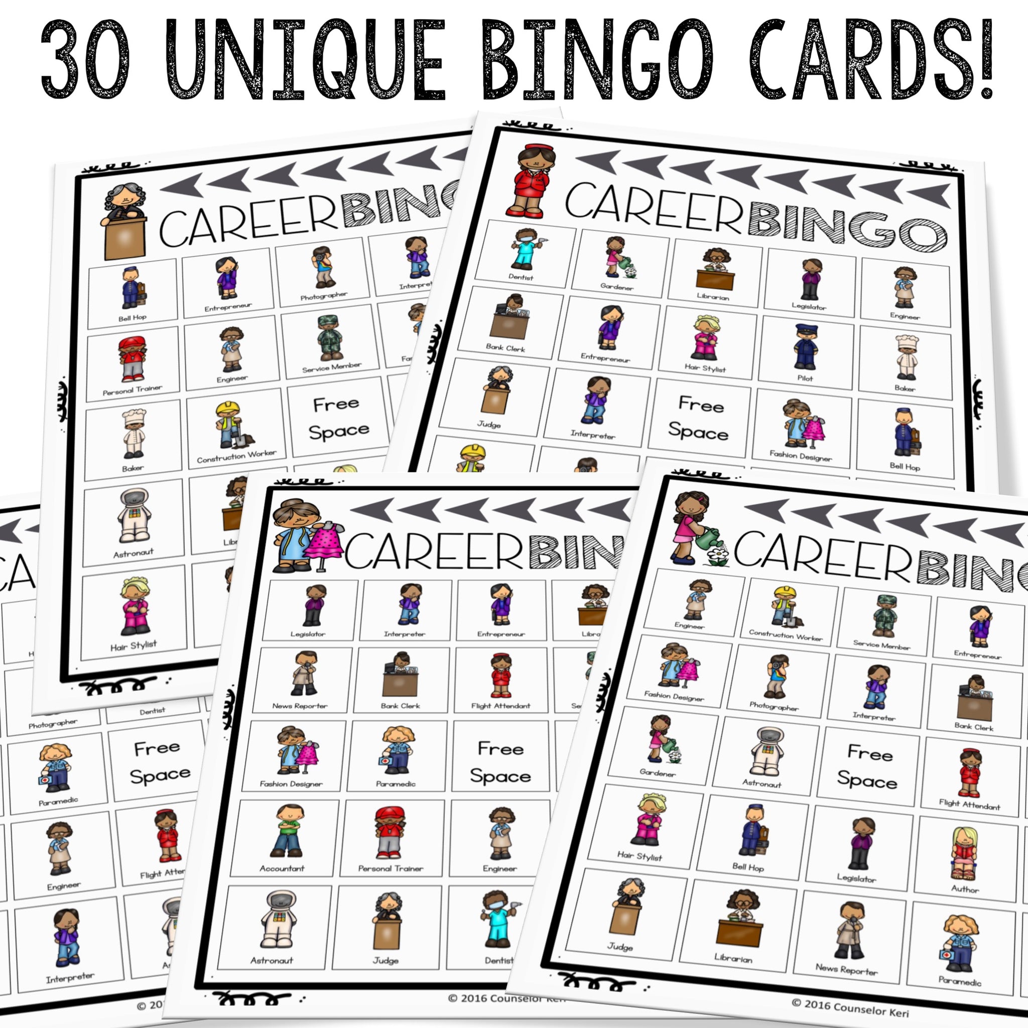 career-bingo-2-community-helper-game-for-elementary-career-education