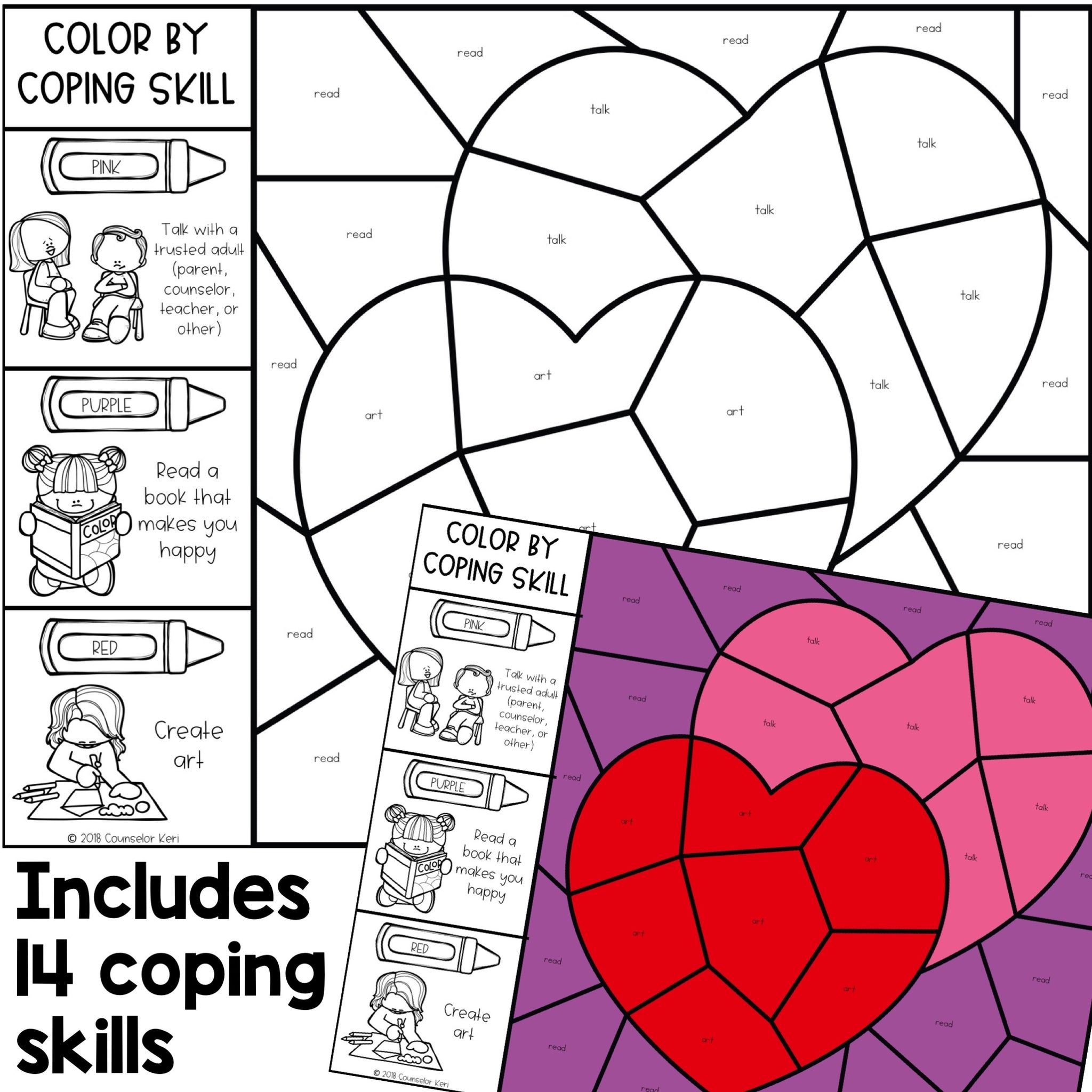 color-by-coping-skills-valentine-s-day-activity-for-elementary-school