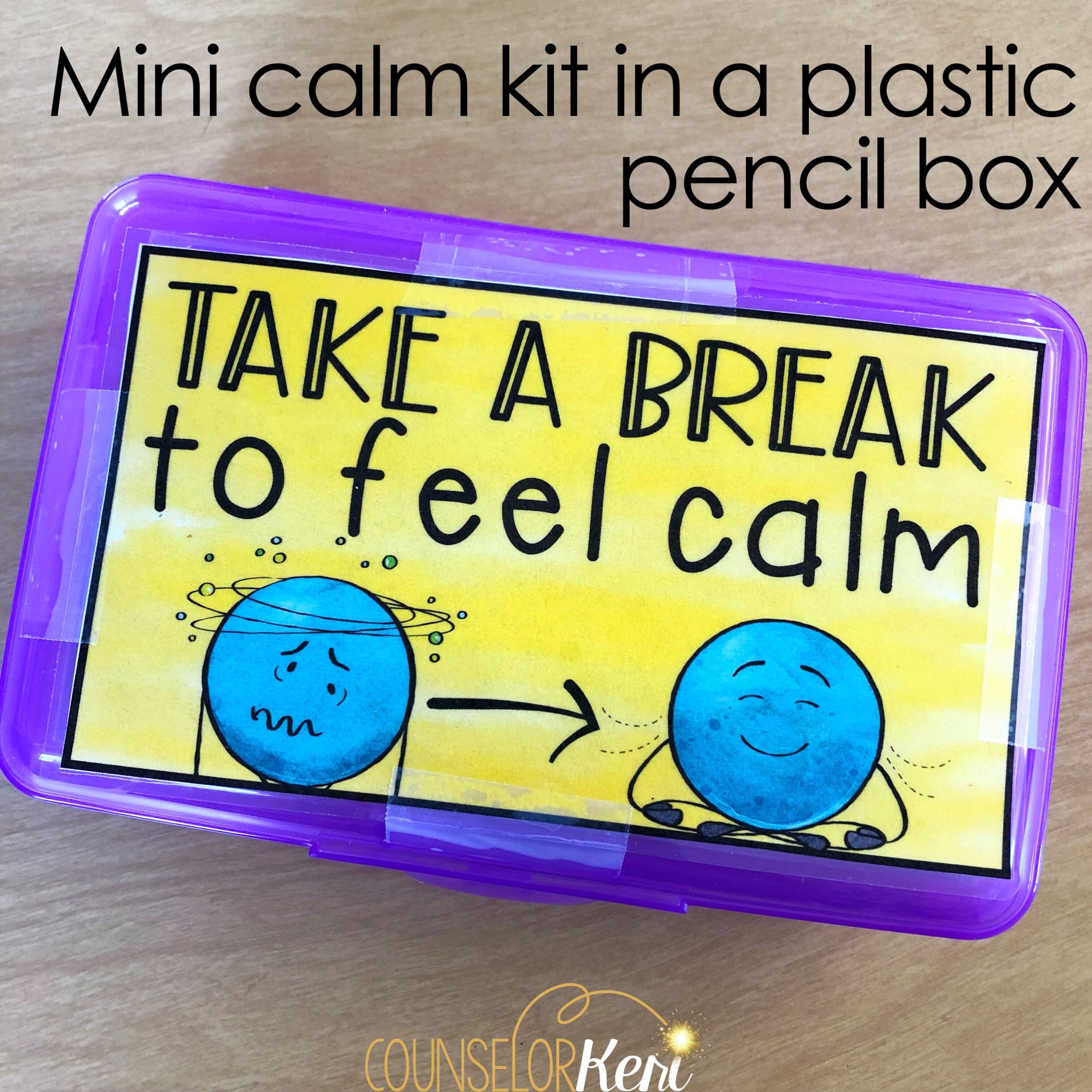 Printable Visual Calm Down Kit