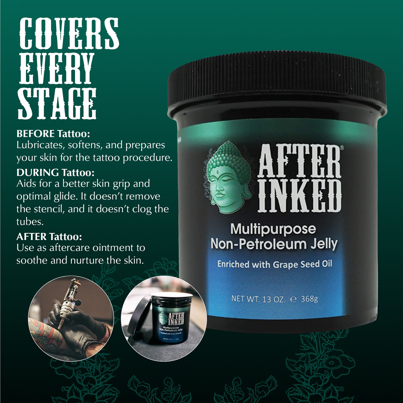 NPJ® Non-Petroleum Jelly by After Inked